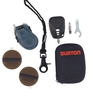 🏂 Starter Kit Burton Snowboards Tools, Case, Lock
